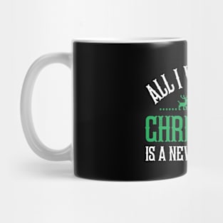 All I Want For Christmas Is A New President Funny Christmas Mug